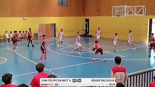 san Felipe Basket A vs Árabe Racagua - 27/12/2024