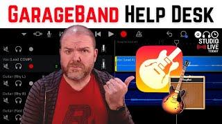 GarageBand Help Desk | LIVE GarageBand Q&A