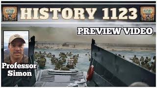 History 1123 Preview Video (2025)