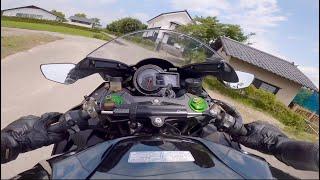 Kawasaki NinjaH2 EXHAUST SOUND ONLY #2【POV Motorcycle】