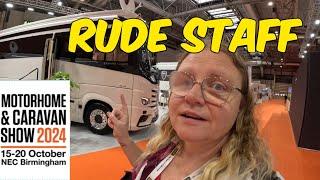 INSULTED At NEC Motorhome & Caravan Show 2024 By Morrillo STAFF