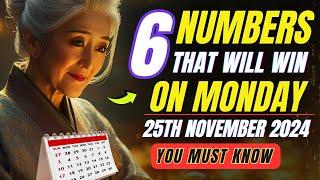 Lucky Numbers: 6 NUMBERS TO WIN JACKPOT on SATURDAY 23rd NOVEMBER 2024 | Buddhist Teachings