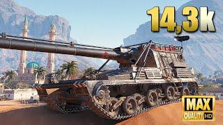 Ho-Ri 3: Insane +14k damage on "Sand River" - World of Tanks