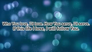 I Will Follow - Chris Tomlin - Vocals (Original Key Bb) - 6.18.24