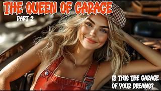 The Queen of  garage. American Beauty. Panavision 70 AI Video Music..