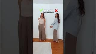 The Do’s and Dont’s of Styling an Oversized Look | Palazzo Pants | Oversized Outfit | Wide Leg Pants
