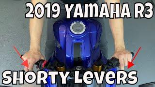 Womet-Tech Evo Shorty Levers Install on a 2019 Yamaha R3