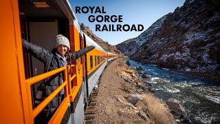 TAKING THE ROYAL GORGE TRAIN IN COLORADO