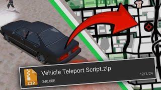 GTA SA - Vehicle Teleport Script | Android/IOS | MediaFire Link No Password #cleomod #gtasanandreas