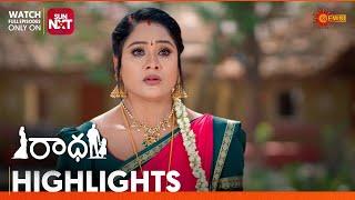 Radha - Highlights of the day | Watch full EP only on Sun NXT | 05 Mar 2025 | Gemini TV