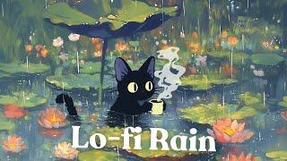 Jazzy Hiphop - Lo-fi Rain ️ Coffee time / for Study / Focus / Relax