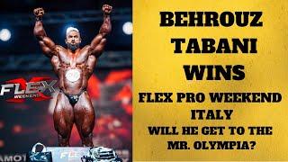 Behrouz Tabani WINS Flex Pro Weekend Italy!