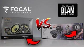 Car Audio Speakers Showdown. Focal ES 165K Elite vs BLAM L165P Live. 6.5/ 6.75" Component Speakers