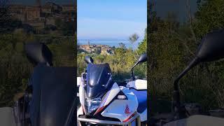 HONDA TRANSALP XL 750 FUORISTRADA AL LAGO TRASIMENO #hondamotorcycles  #honda #transalp750 #lago