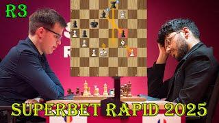David Gavrilescu (2506) vs Alireza Firouzja (2754) || Superbet Rapid Poland 2025 - R3