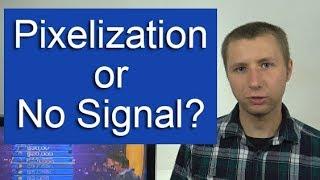 Why TVs Pixelate or say "No Signal" with an Antenna