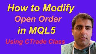 How to modify an order in MQL5 by using Position Select and CTrade class