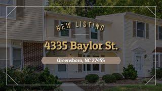 NEW LISTING | Homes For Sale in Greensboro, NC | Great Investment Property | 4335 Baylor St