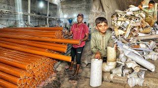 How Millions Waste Plastic Pipes convert into Brand New PVC Pipe through Recycling