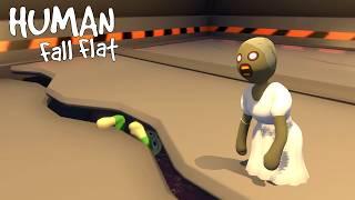 BALDI VS GRANNY GANG BEASTS BATTLE in HUMAN FALL FLAT