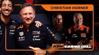 Red Bull F1 boss Christian Horner on the KTM Summer Grill