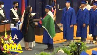 High school graduate denied his diploma | GMA