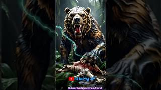  THE BATTLE THAT BROKE THE ICE AGE: Sabertooth vs Mega-Bear—AI Art So Real You Can Smell the Blood!