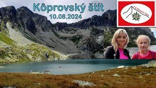 Kôprovský štít 10.8.2024 - turistika Vysoké Tatry