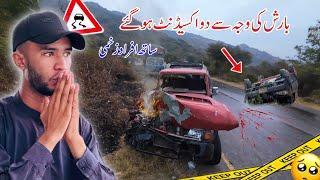 Sad news  || 2 Accidents in Palak due to slippery road ️ || Palak Azad Kashmir