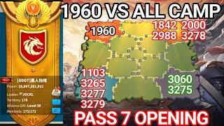 [萬國覺醒] 1960 VS ALL CAMP 關卡7開放 #C12400