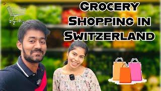 Grocery Shopping In Switzerland  | Weekly Groceries | Tamil Vlog |