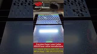 Paper Laser Cutter ARGUS laser cutter manufacturer#papercraft #papercutting #lasercuttingmachine