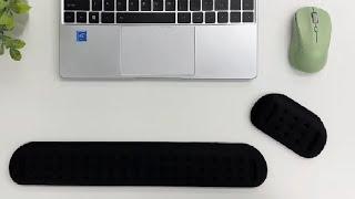 Upgraded Silky Wrist Rest for Keyboard and Mouse, Ergonomic Wrist Support for Keyboard Review