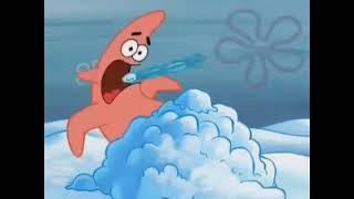 Corte de 20fadhil: Bob Esponja disparando bolas de nieve a la boca de Patricio durante 10 minutos