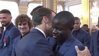 N'Golo Kanté receive French Legion of Honour in Élysée Palace