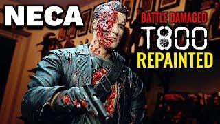 REPAINTING NECA'S 1/6 SCALE TERMINATOR 2 BATTLE DAMAGED T800