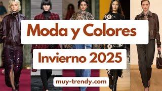 Moda otoño invierno 2025 - MUY TRENDY