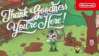 Thank Goodness You're Here! – Release Date Trailer – Nintendo Switch