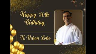 50th Birthday Celebration of Fr Nelson Lobo by the Well-wishers from Qatar