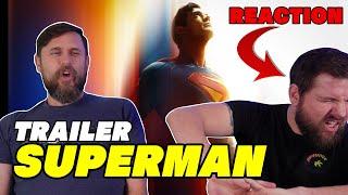 Superman Trailer 2025 | REACTION | James Gunn | Nicholas Hoult | David Corenswet | Rachel Brosnahan