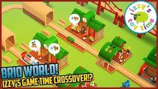 BRIO WORLD! Check out Izzy's Game Time! Fun Toy Trains