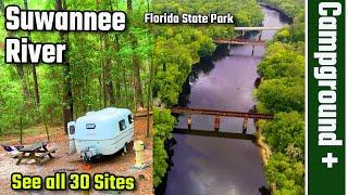 Suwannee River State Park Full Campground Tour & Fun (RV Living) 4K