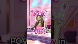 POV: POPPY In ROYALE HIGH On ROBLOX....