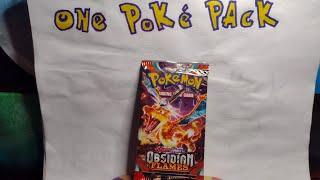 One Poke Pack - Obsidian Flames