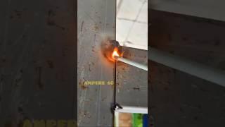 electric welding with the right amperage #welding #stickwelding #diyideas #weldwheels #tigweld #diy
