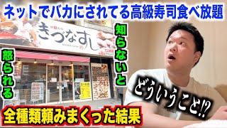 [Serious Investigation] I ordered every type of sushi at a high-end all-you-can-eat restaurant th...