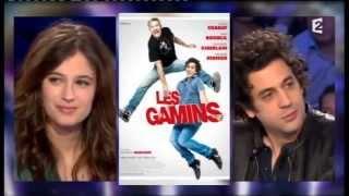 Max Boublil & Mélanie Bernier On n'est pas couché 13 avril 2013 #ONPC