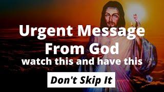  URGENT Message from god | God says to you | God's message for you | Universe message ️