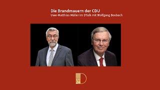 Die CDU und die Brandmauer. DTalk mit Wolfgang Bosbach