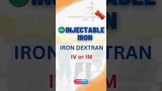 Injectable Iron Route